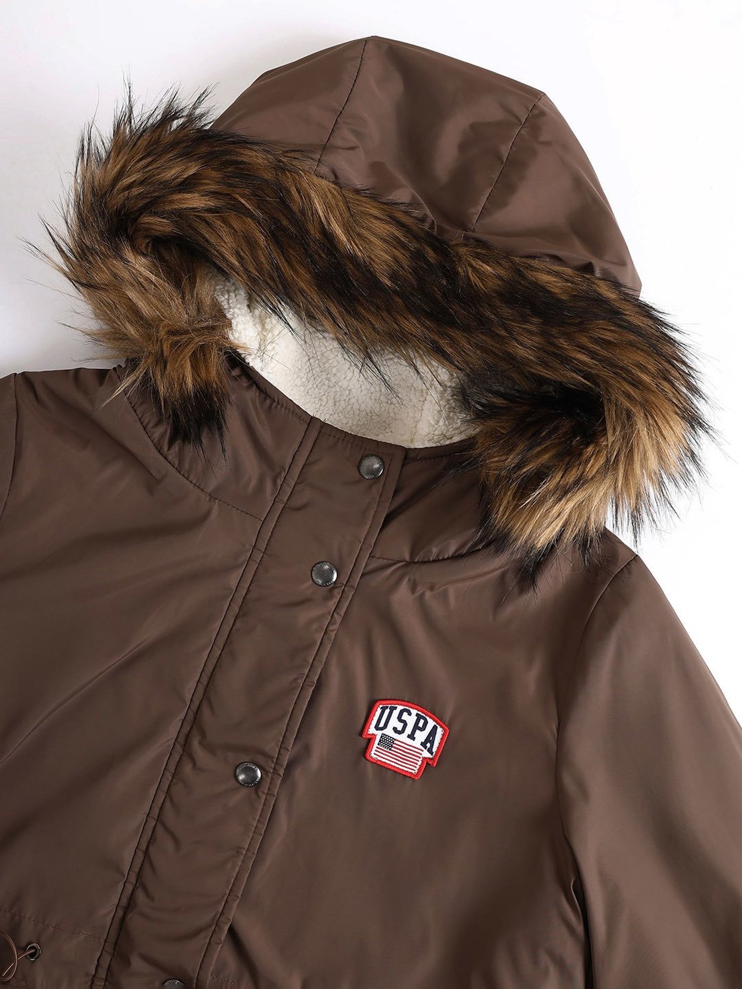 U.S. Polo Assn. Brown Regular Fit Jacket