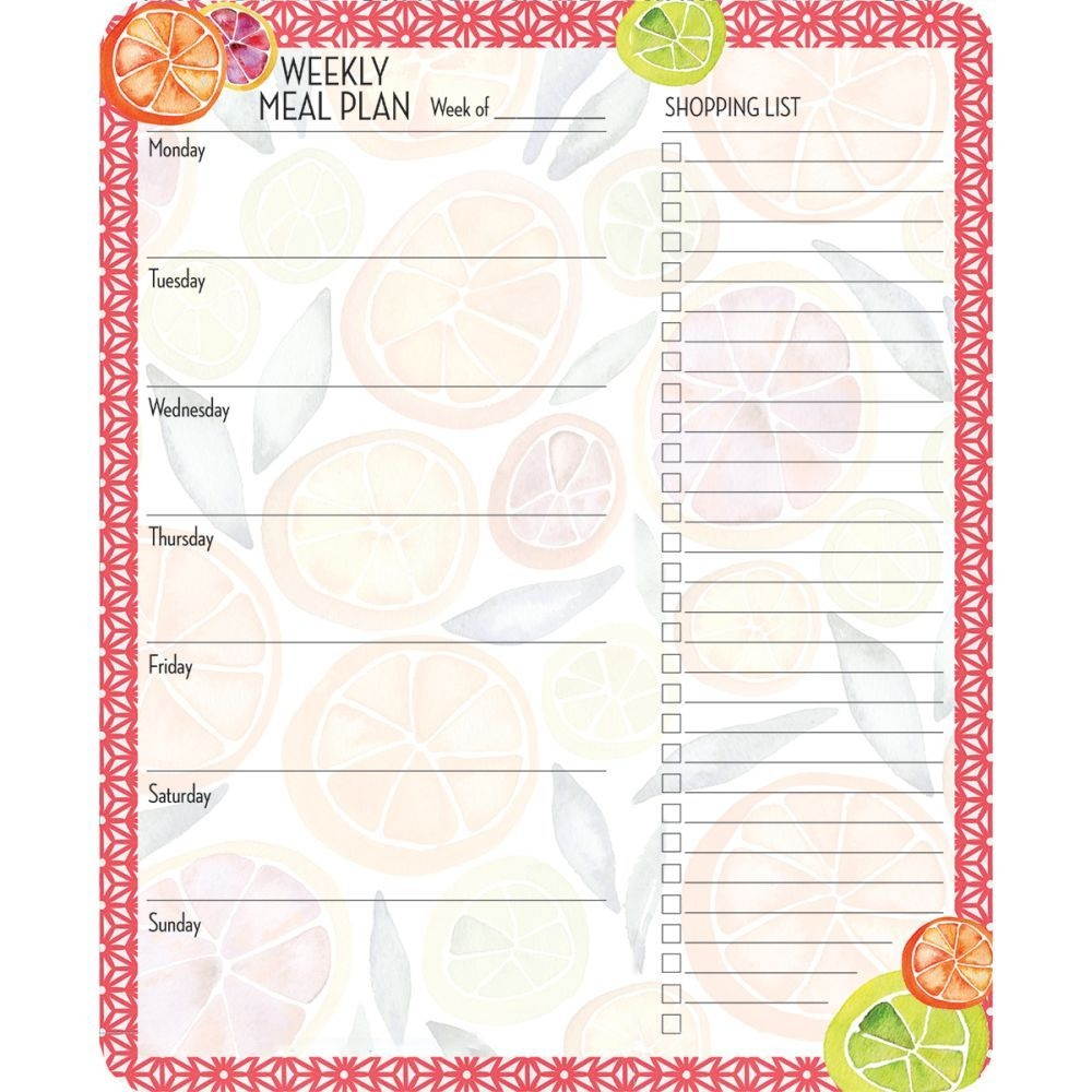 Lang Companies,  Main Squeeze Meal Planner by Cat Coquillette