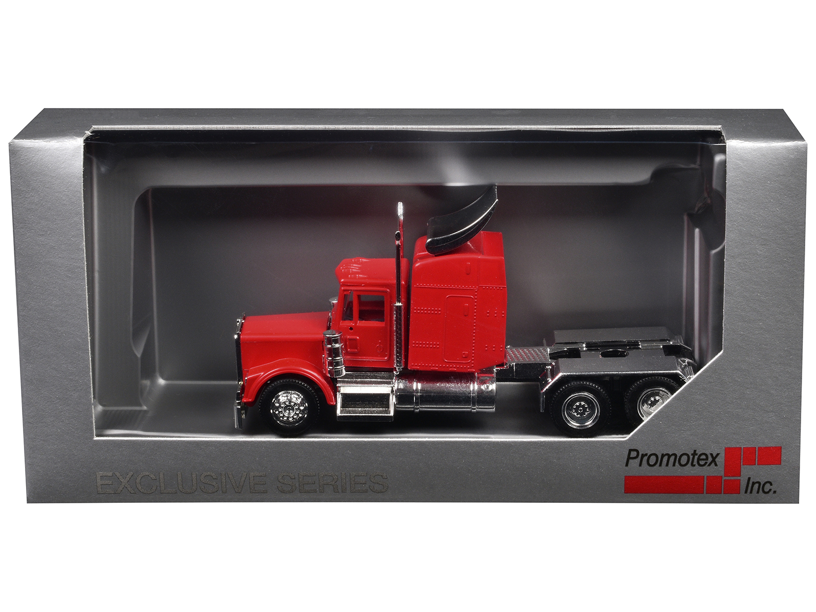 Kenworth T880 Winch Truck with Pinnacle Frac Tank Trailer White and Viper Red 1/34 Diecast Model by First Gear