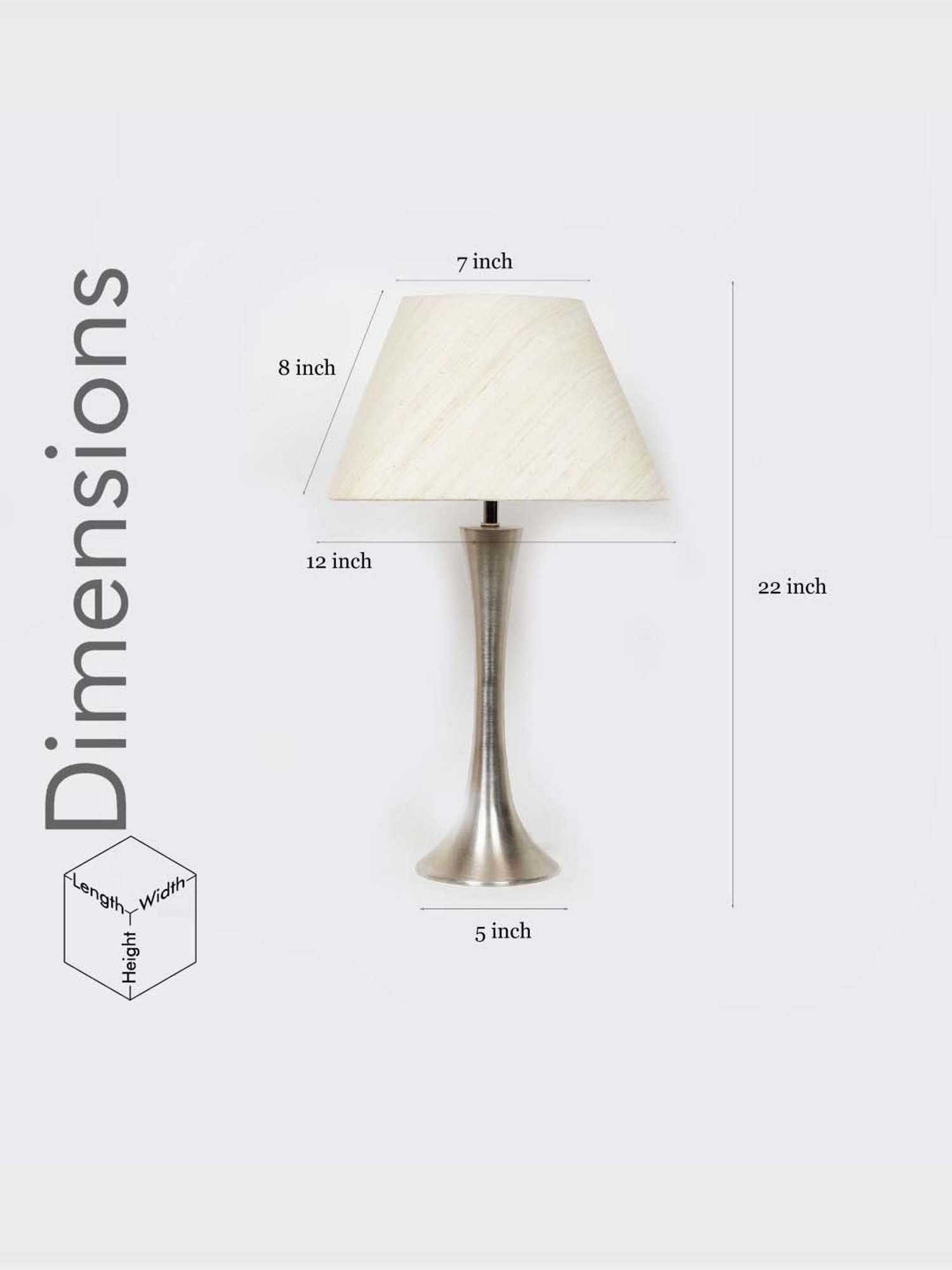 Kapoor E Illuminations Green Study Table Lamp - Set of 1