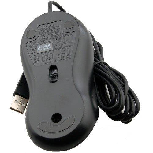 Dell Deluxe USB Optical 3 Button Scroll Mouse XN966, Black