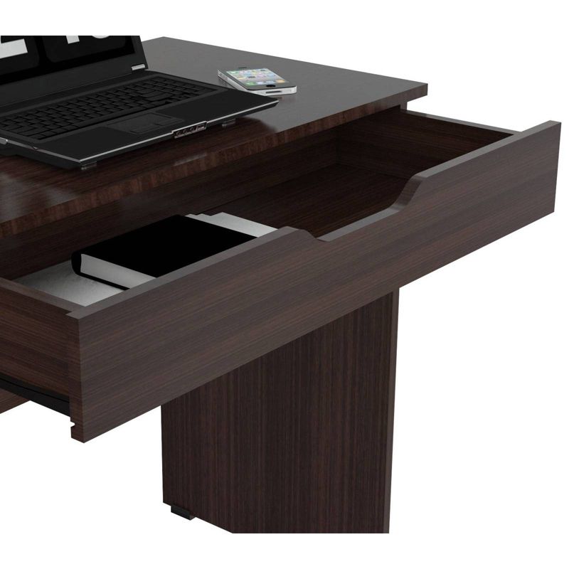 Writing Desk with Drawer Espresso - Inval