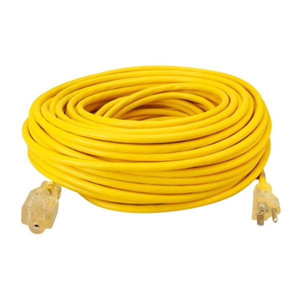 Coleman Cable 100 Ft. 12/3 Cold Weather Extension Cord 1689SW0002