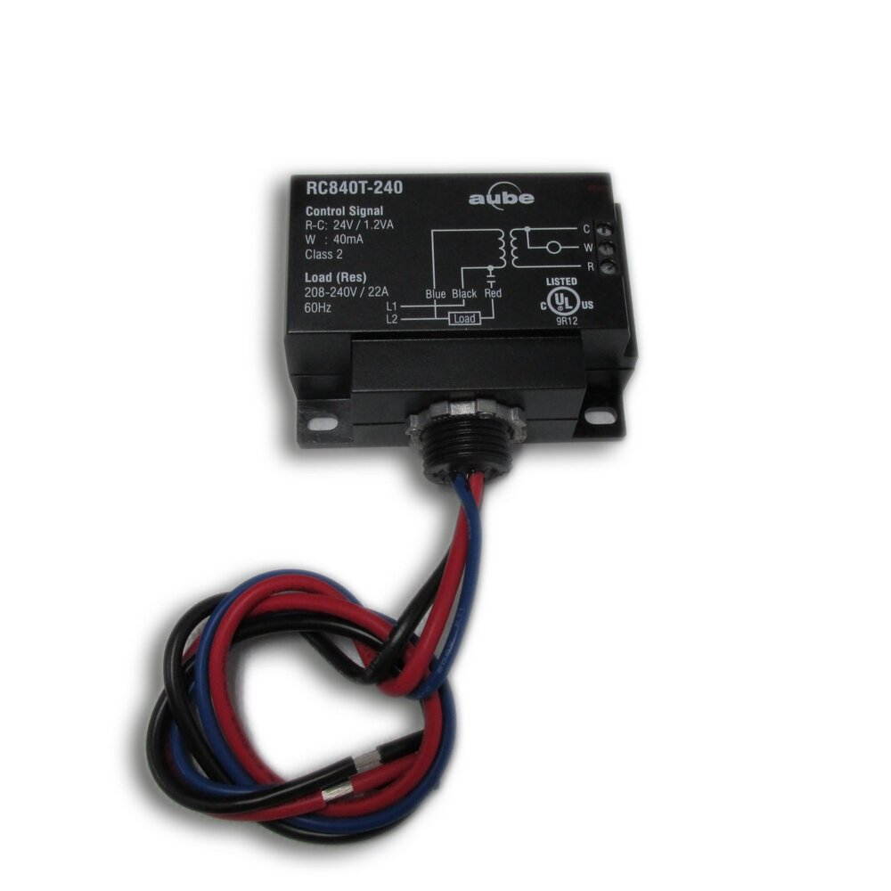Honeywell - RC840T-240/U Electromechanical heating relay with a 24V - 208/240V transformer