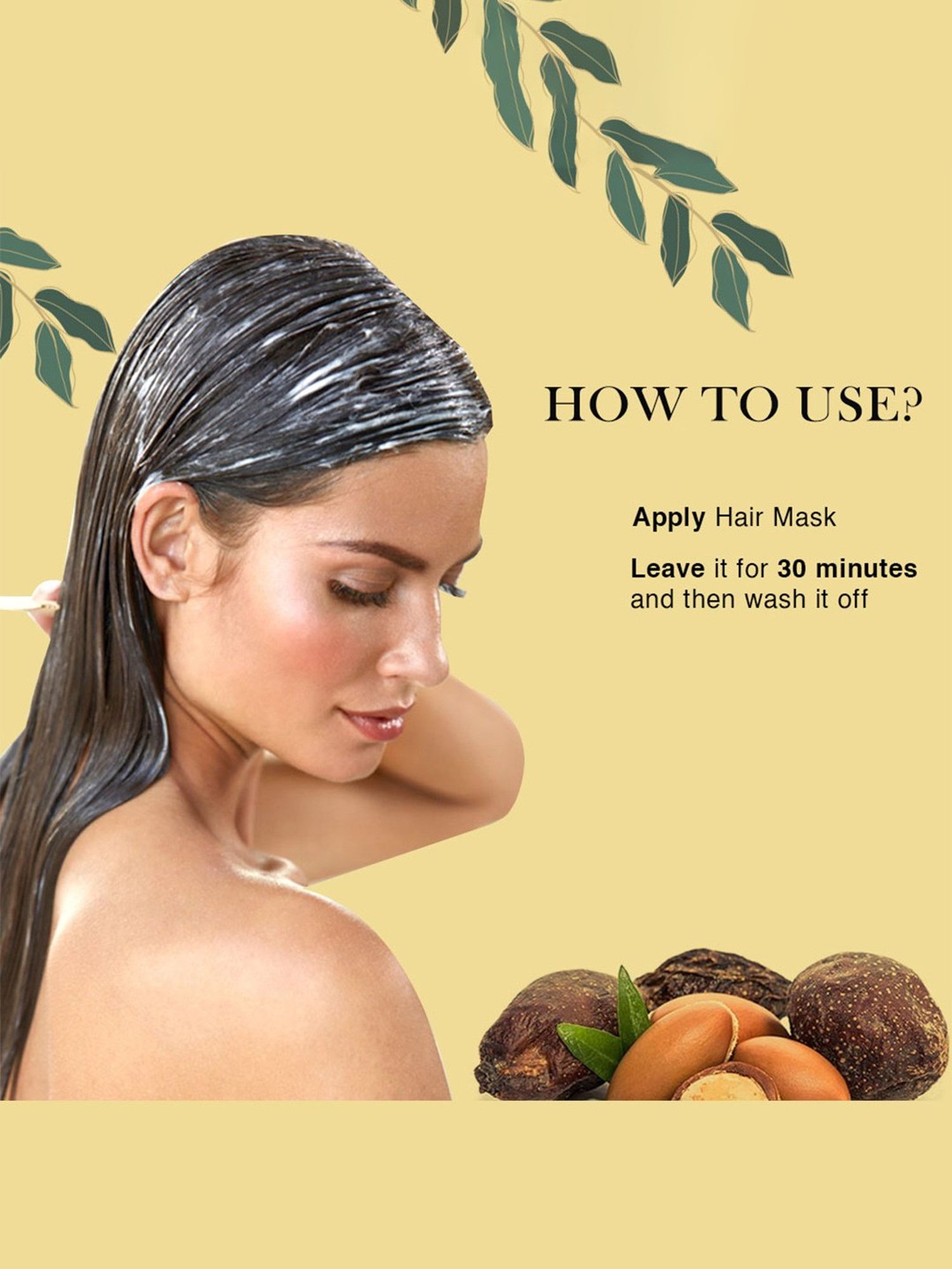 Richfeel Moroccan Argan Intensive Repair Hair Mask - 100 gm