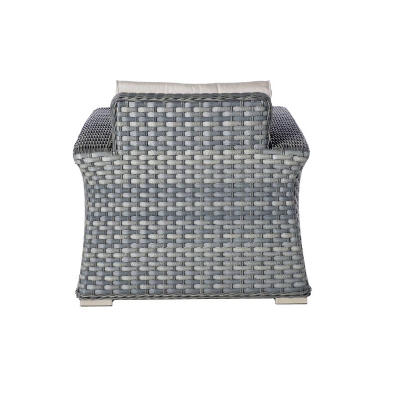 Palisades 4pc All Weather Wicker Seating Set with Coffee Table - Alfresco Home