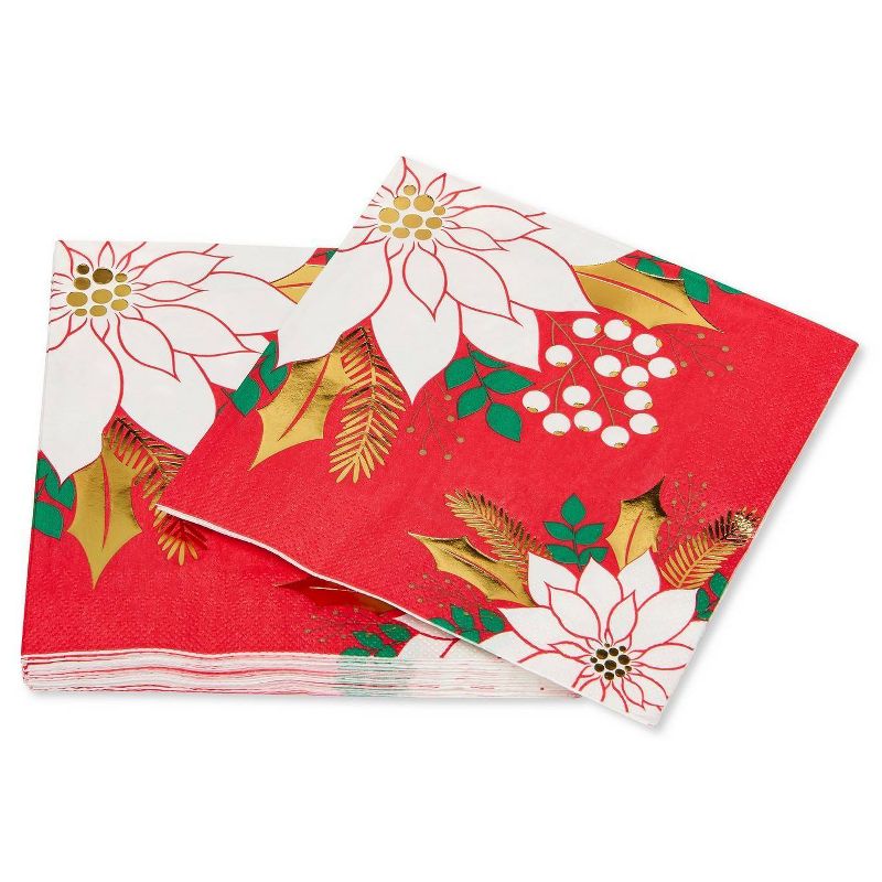 20ct Holiday Celebration Beverage Napkin - PAPYRUS