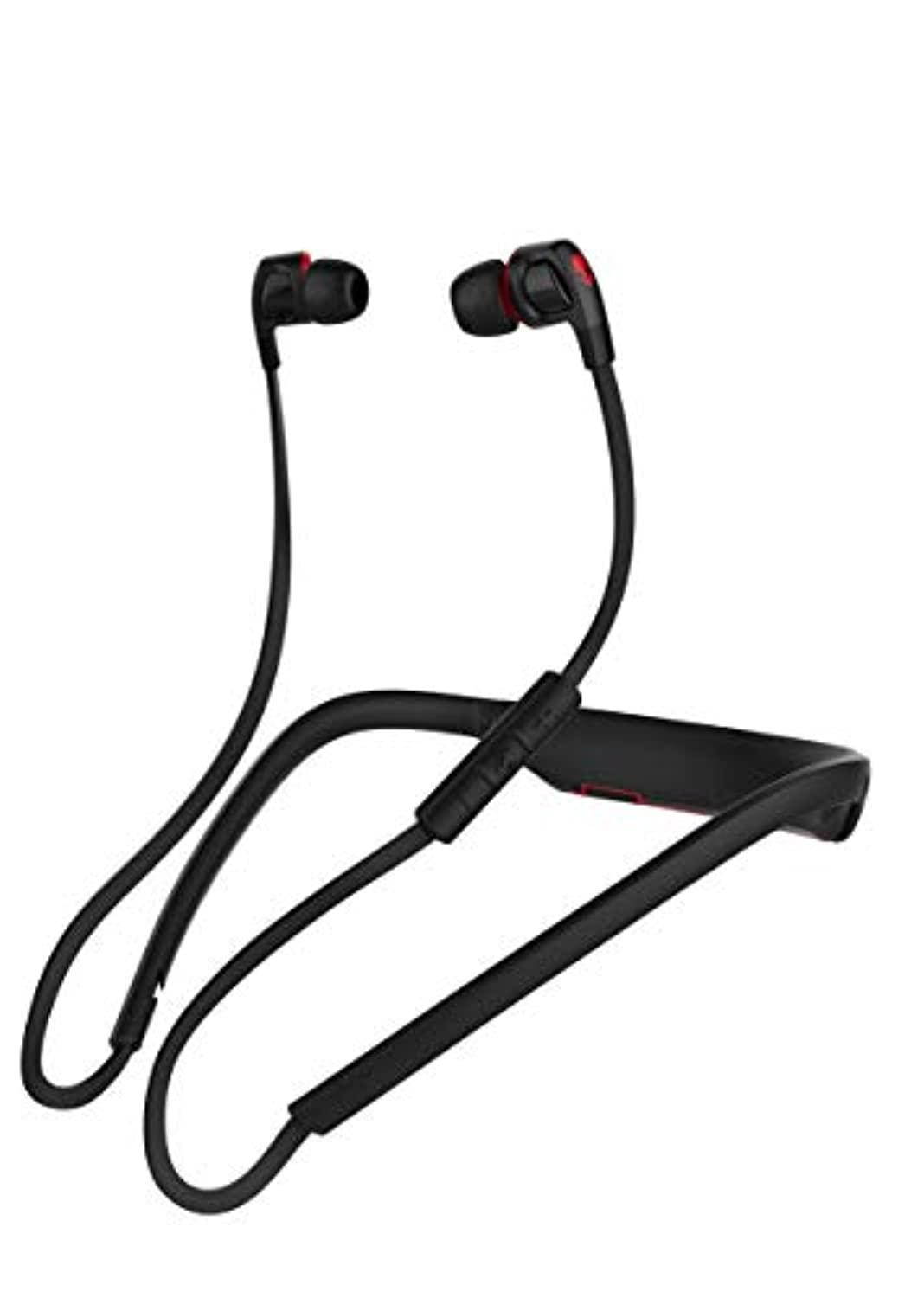 Skullcandy Smokin' Buds 2 Wireless Black/Red Bluetooth Earbuds (S2PGHW-521)