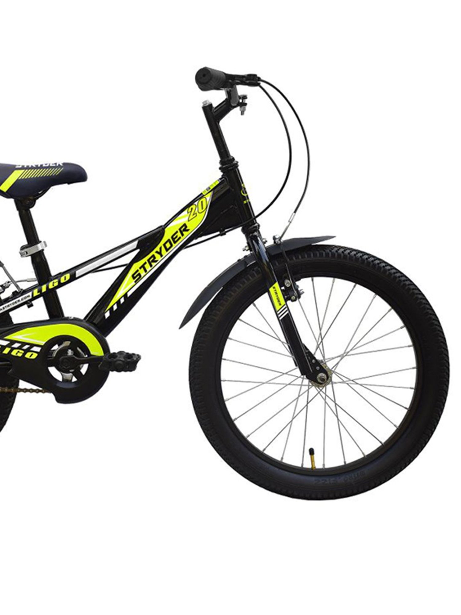 Stryder Ligo Green & Black MTB Junior Bicycle (20 inch Wheel)