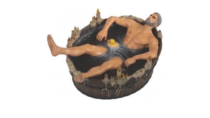 Dark Horse Comics The Witcher III The Wild Hunt | Geralt in Bath Polyresin Statuette