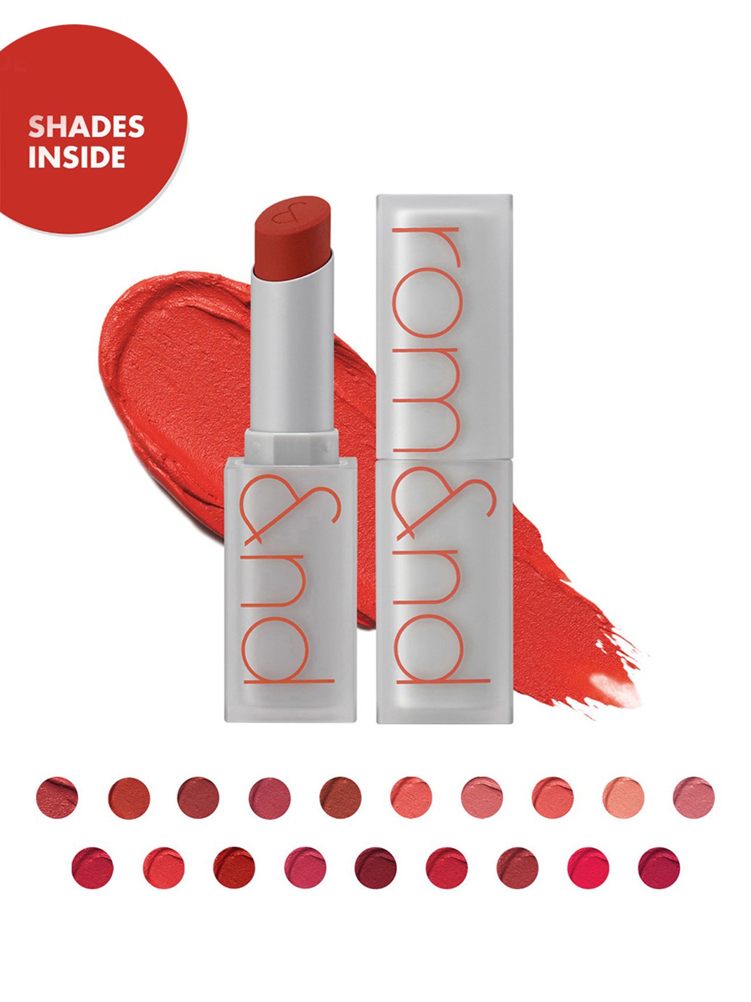 Rom&nd Zero Matte Lipstick 16 Dazzle Red - 3 gm