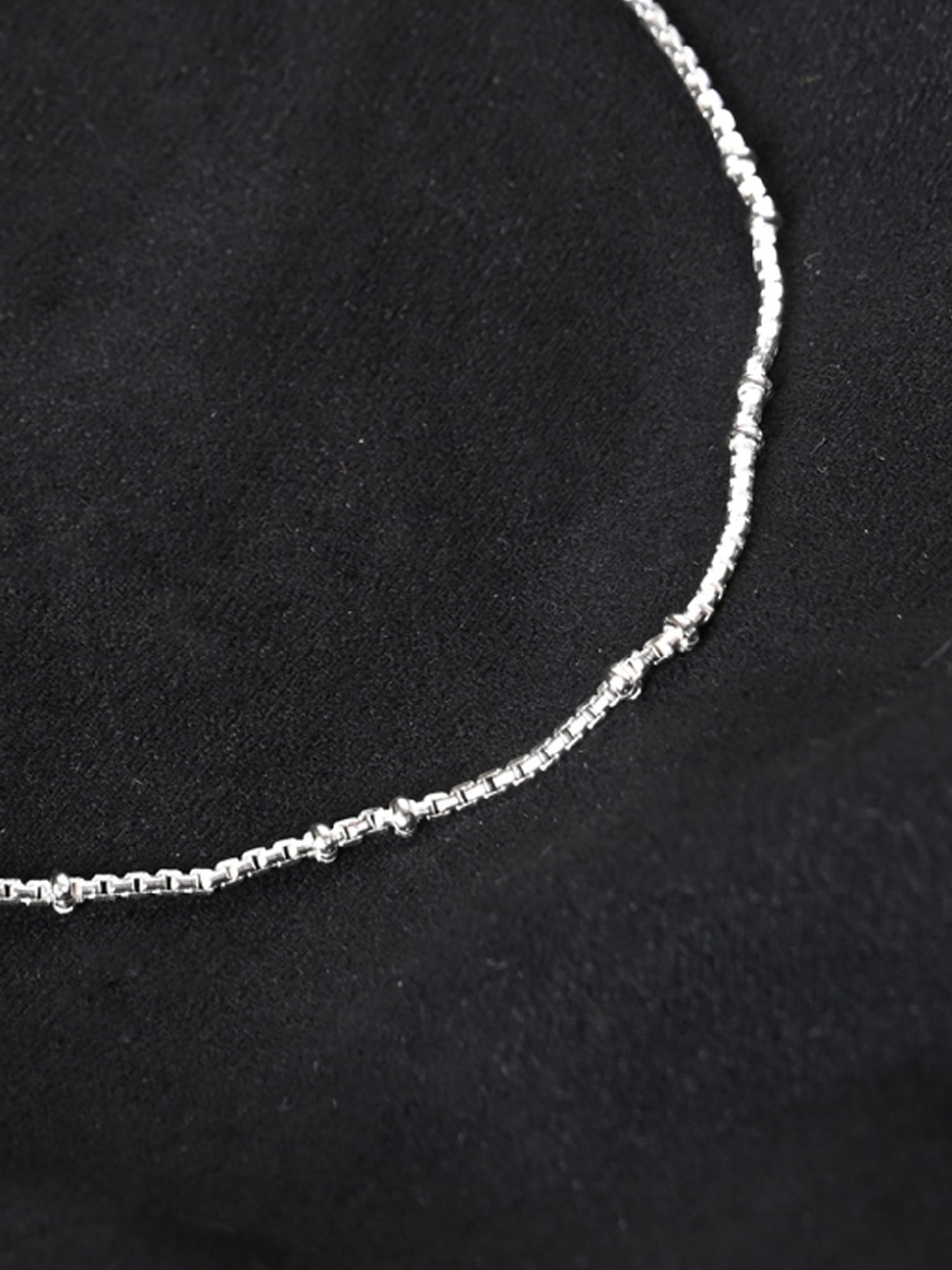 Clara Pure 925 Silver Ball Chain Necklace Gift for Men and Boys