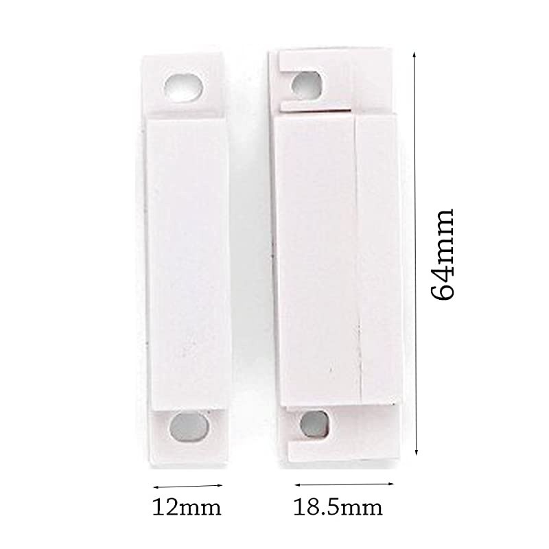 10pcs Surface Mount Alarm 10W 100V 0.5A in Max Magnetic Contact Ideal for Door Window Security