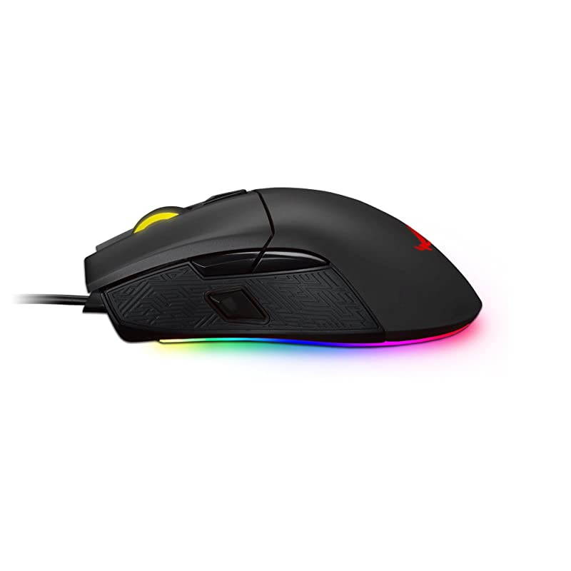 ROG Gladius II Aura Sync USB Wired Optical Ergonomic Gaming Mouse with DPI Target Button 12000 DPI ROG Gladius II