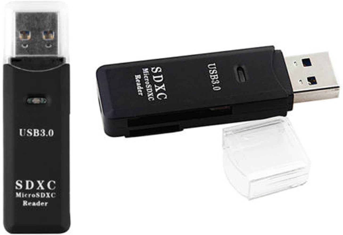 Lupo USB 3.0 Multi Card Reader - Supports SD, SDHC, MMC, RSMMC, MMC Mobile, MMC Micro, SDXC, Micro SD and T-Flash