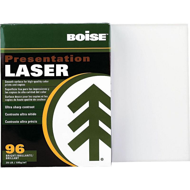 Boise POLARIS Premium Laser Paper 97 Bright 28lb 8 1/2 x 11 White BPL0211