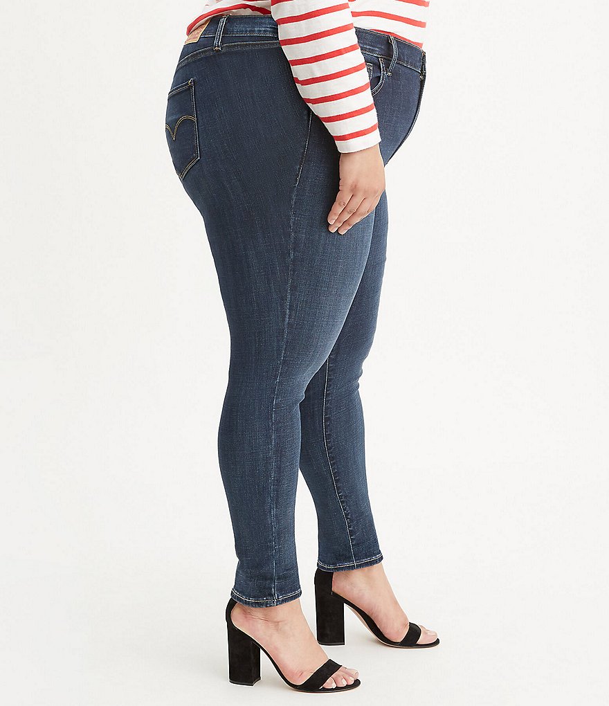 Democracy Plus Size Ab-Solution Capri Skimmer Jean