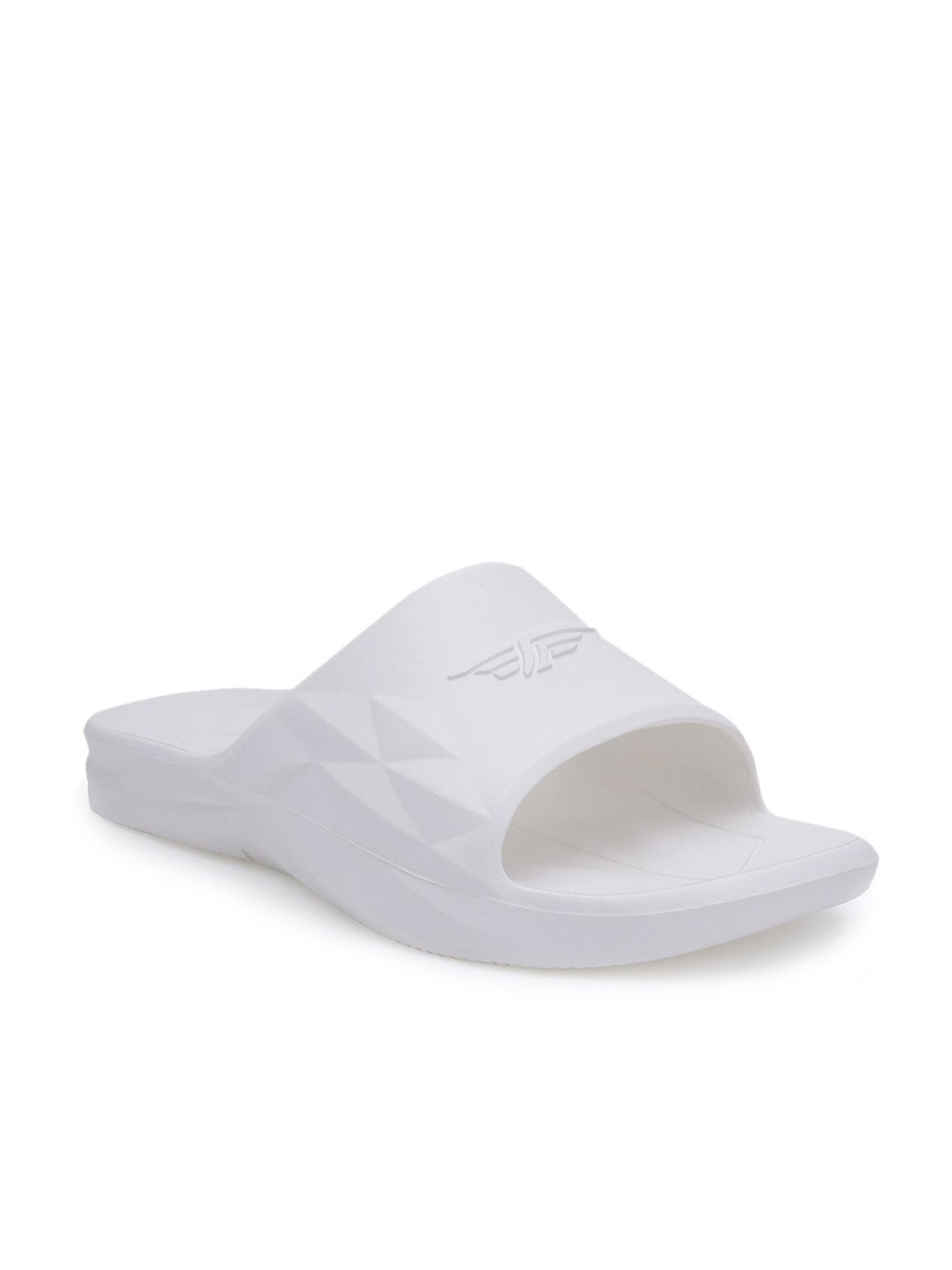 Red Tape Women's White Slides