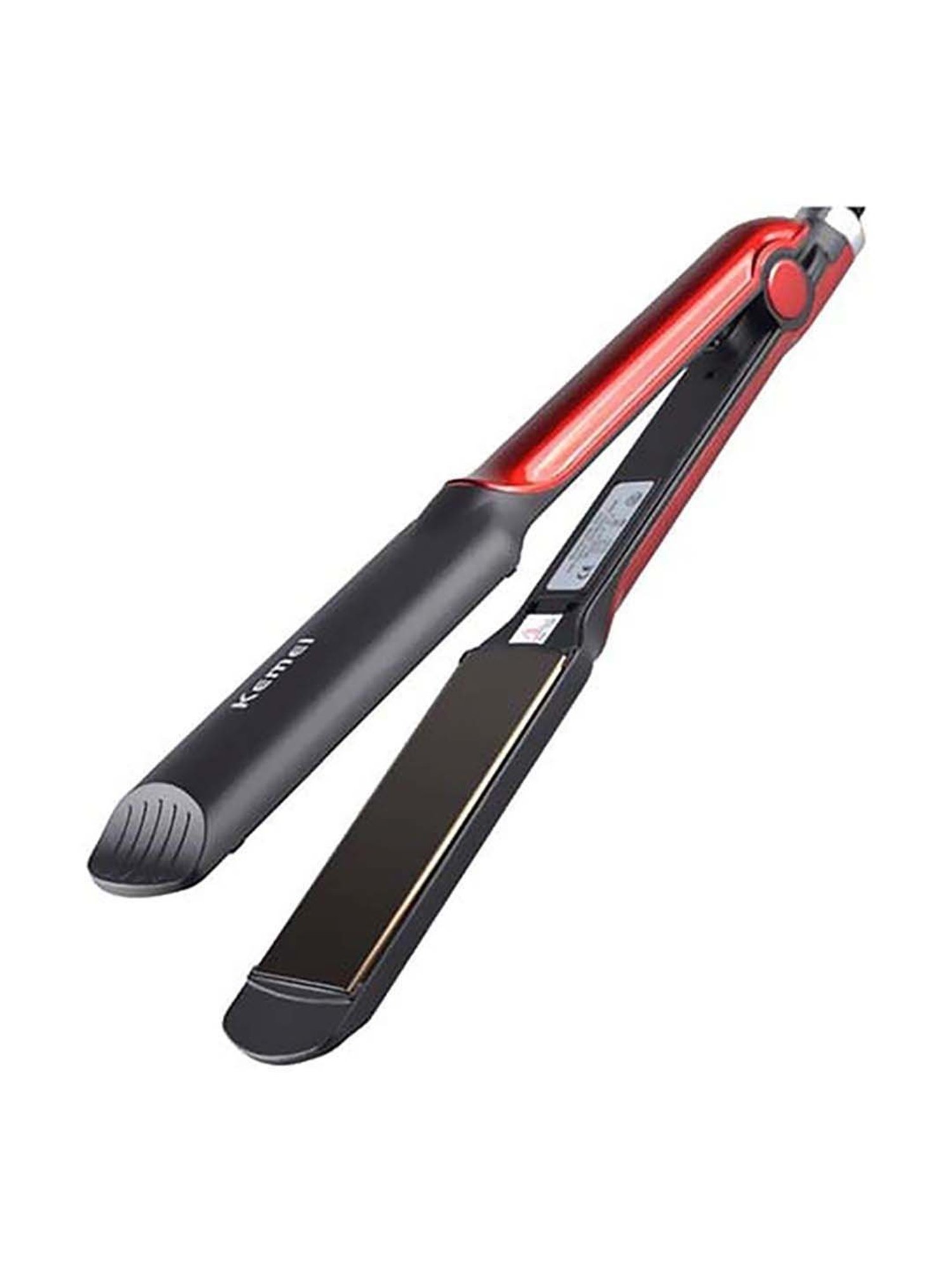 Kemei KM-531 Professional Hair Straightener (Red and Black)