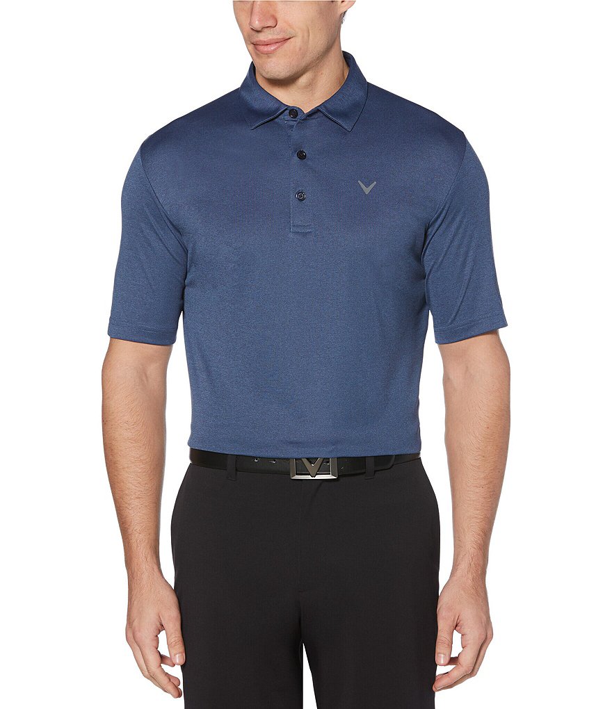 Callaway Short-Sleeve Vent Stripe OptiDri&trade; Golf Polo