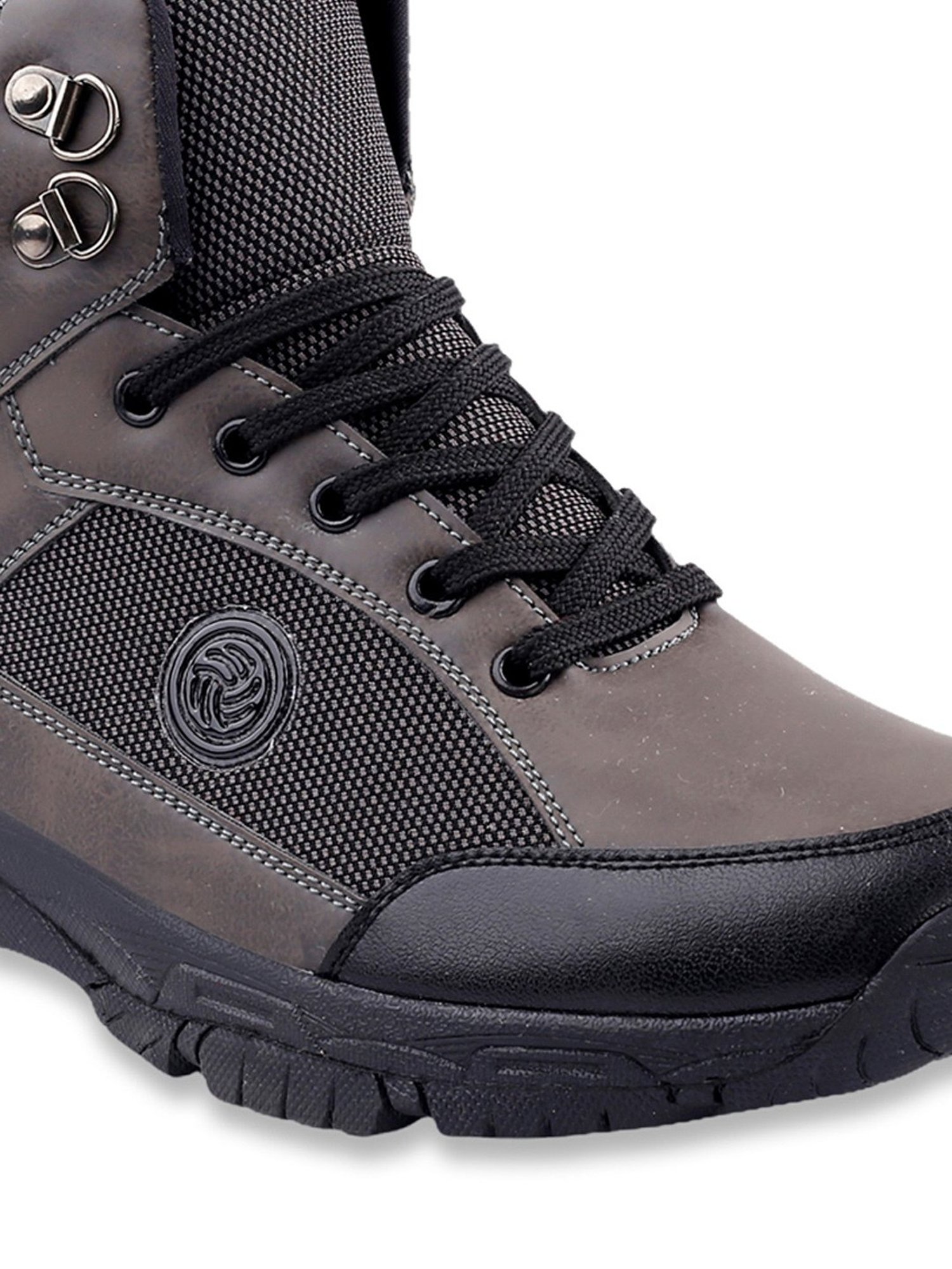 Bacca Bucci Men's Hike Grey Casual Boots