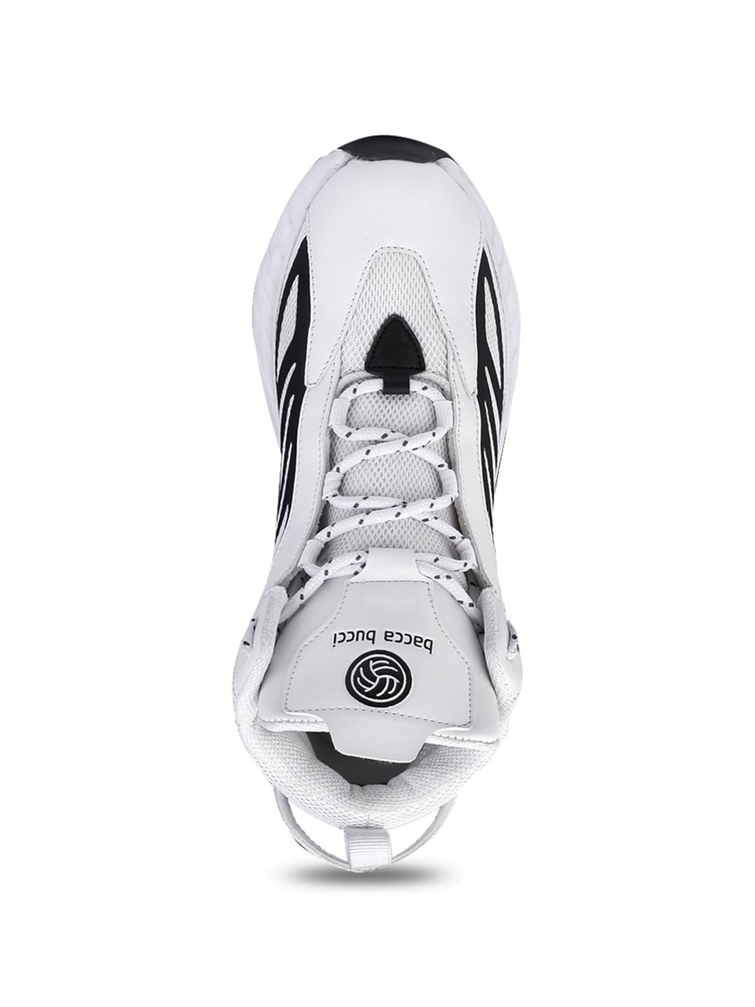 Bacca Bucci Men's ILLUSION White Ankle High Sneakers