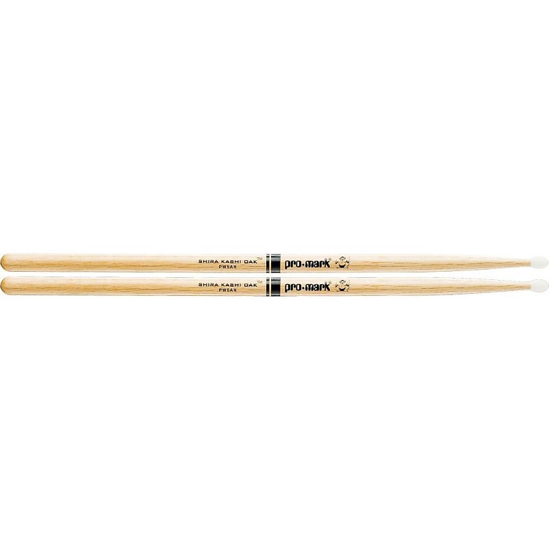 Promark 12-Pair Japanese White Oak Drumsticks Nylon 5A