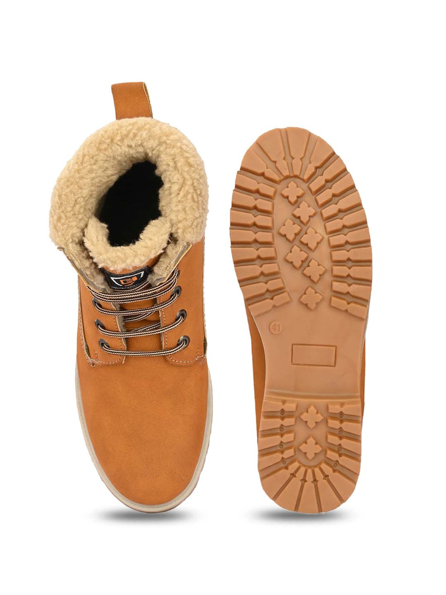 Eego Italy Men's Tan Snow Boots