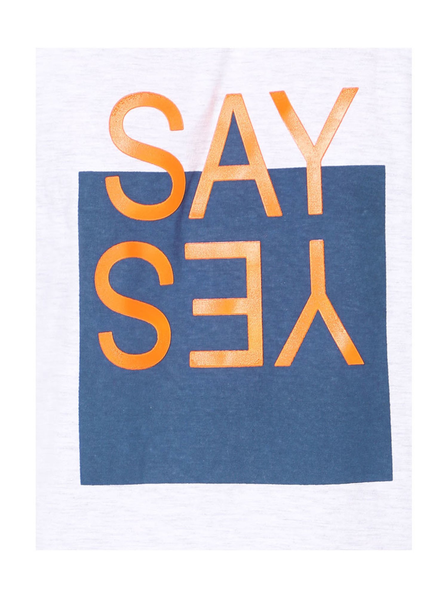 TeenTrums Boys White Printed T-Shirt