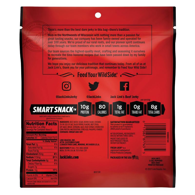 Oberto Original Beef Jerky - 2.85oz