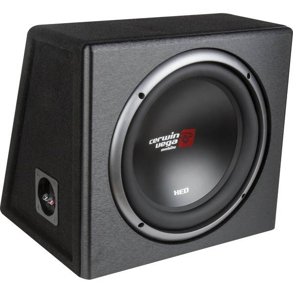 Cerwin-Vega Mobile XE12SV 12 in. Single Subwoofer In Loaded Enclosure
