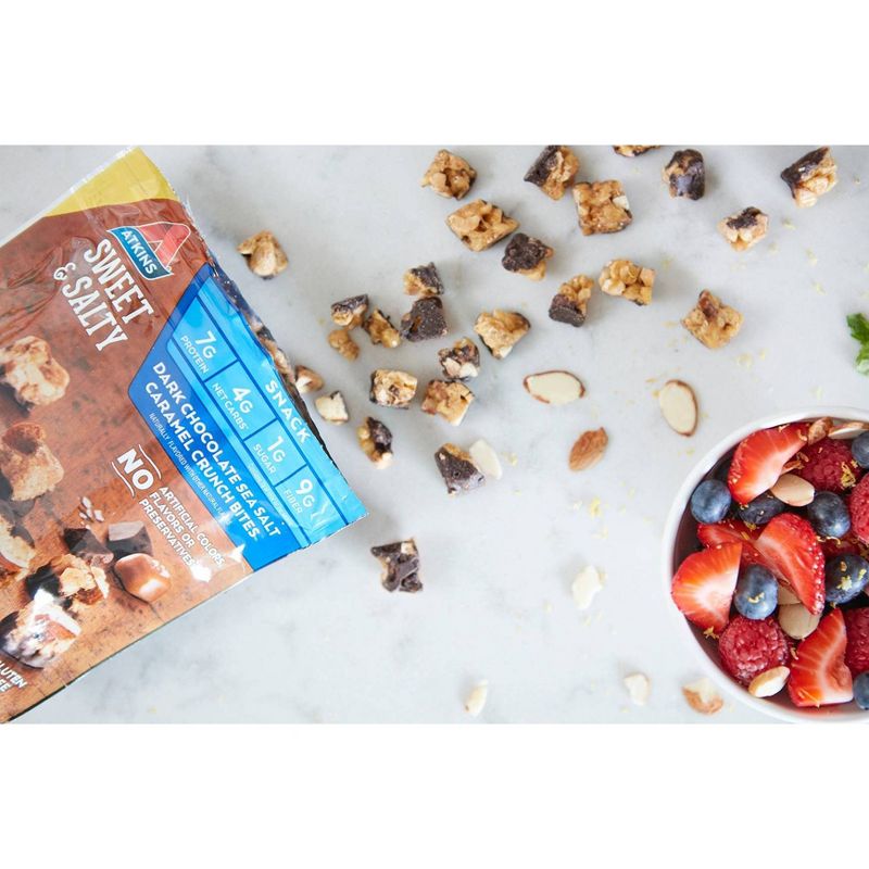 Atkins Sweet and Salty Bites - Chocolate Caramel - 5.29oz