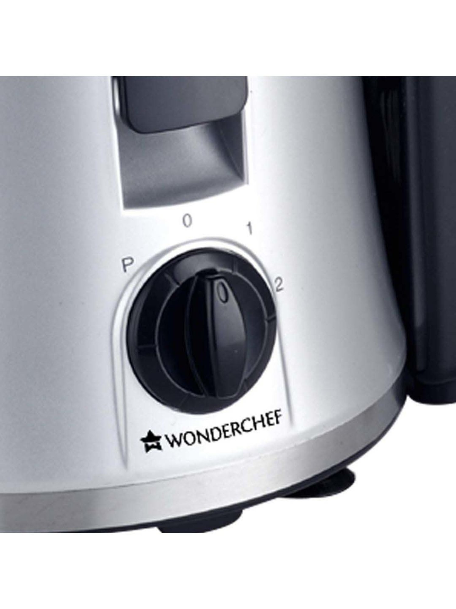 Wonderchef Prato Compact Centrifugal Electric Juicer with Juicer Mesh (250W, Black & Silver)