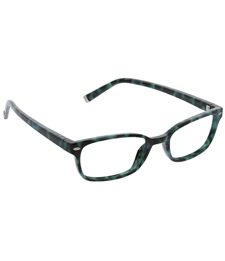 Peepers Cooper Green Tortoise Blue Light Reader Glasses