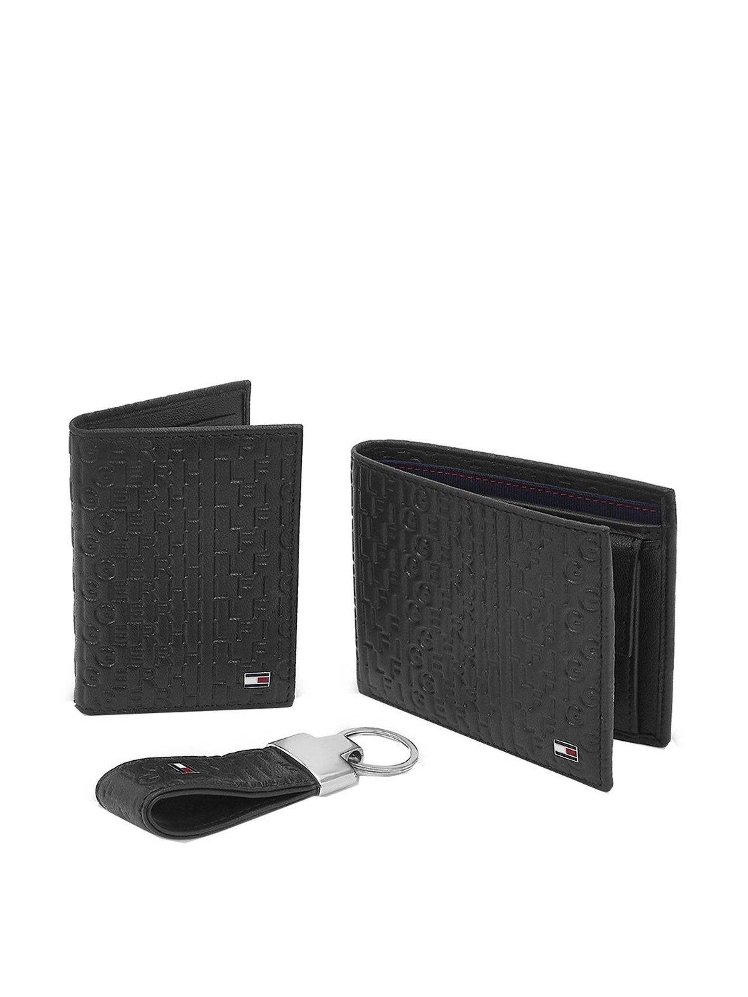 THE HOLISTIK Revival Black & Maroon Casual Leather Bi-Fold Wallet for Men