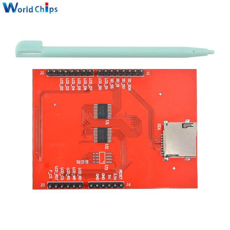 2.4 inch TFT LCD Touch Screen Shield for Arduino UNO R3 Mega2560 LCD Module 18-bit 262,000 Different Shades Display Board
