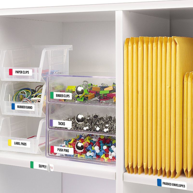 Xstamper 1223 Receved with Space for Initial or Date, Pre Inked Laser Engraved Rubber Stamp, Red Ink, Impression Size: 1/2" x 1-5/8"