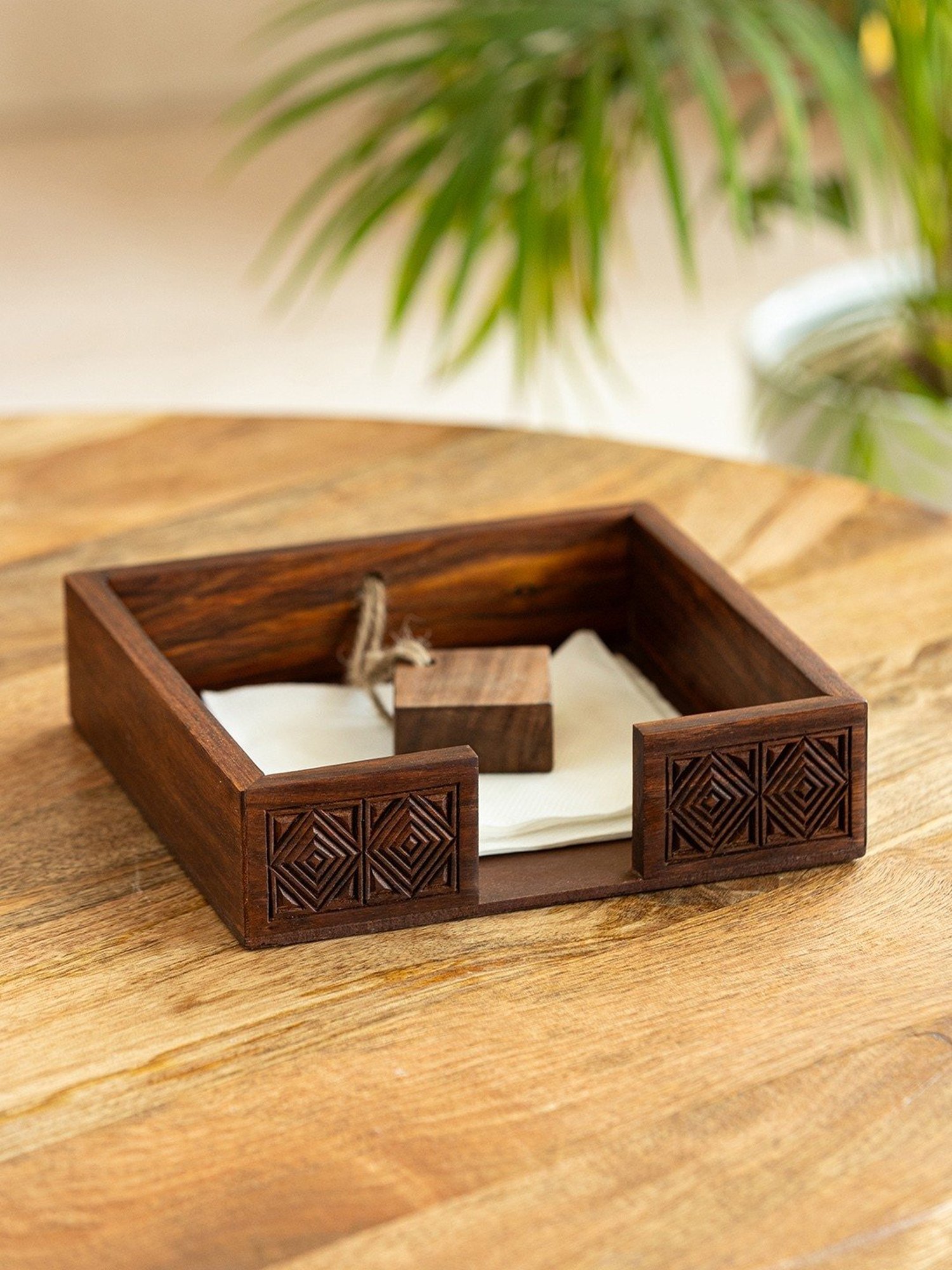 Ariana Yellow & White Cotton Kitchen Apron with Pocket