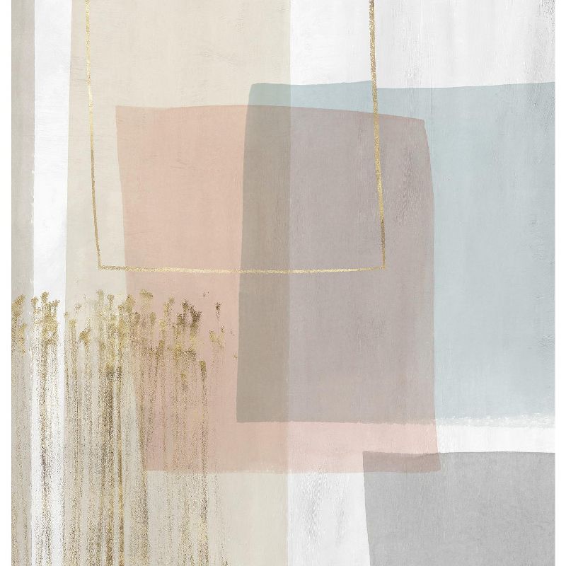 Americanflat Blushed I by Pi Creative Art 71" x 74" Shower Curtain