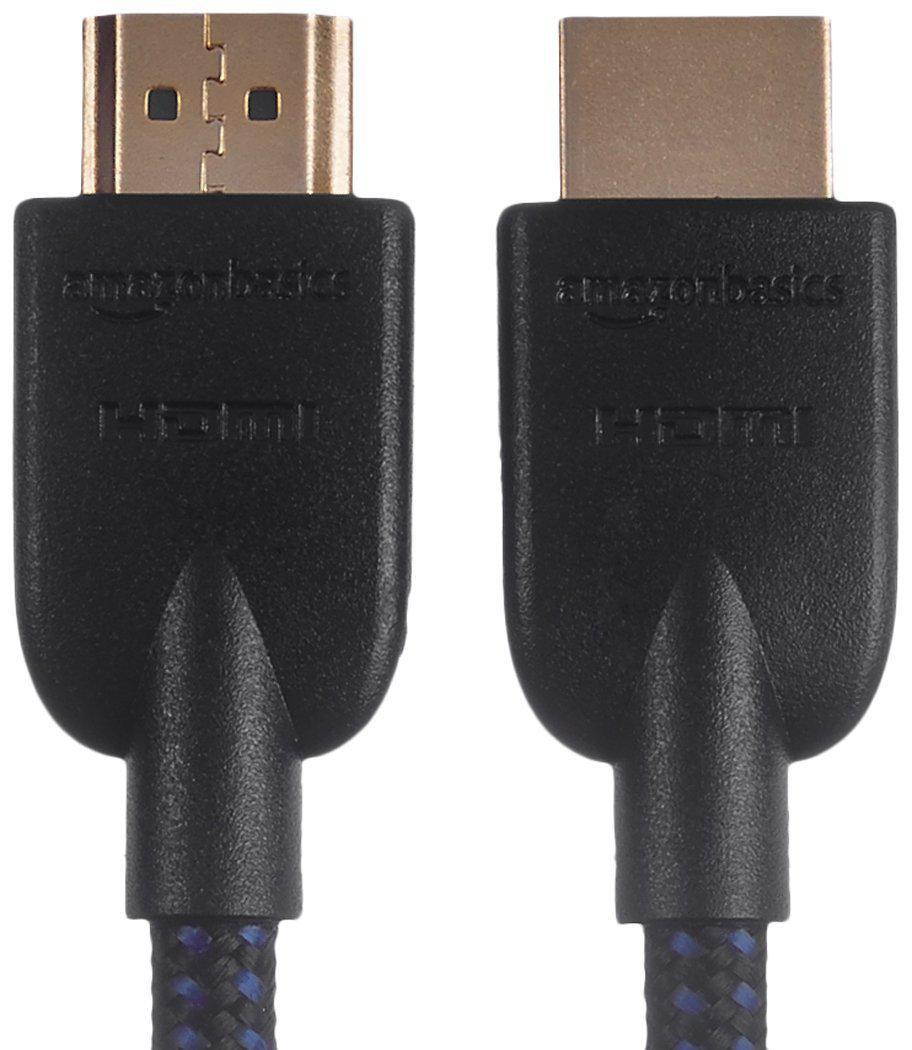 basics braided 4k hdmi to hdmi cable - 15-foot