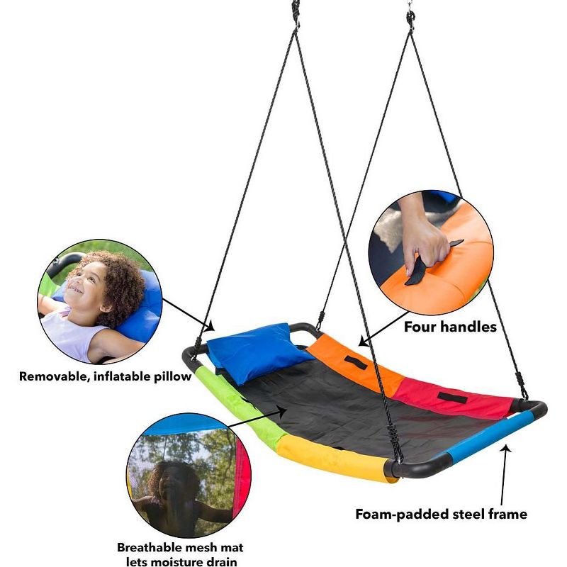 Swingan Swing Belt Seat Replacement - Orange