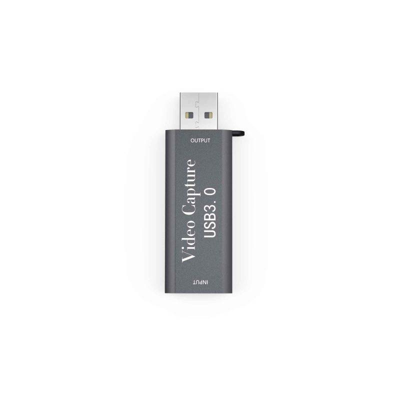 KANAV Audio Video Capture Cards, 1080P HDMI USB Video Capture Card USB 2.0 Record to DSLR Camcorder Action Cam, Computer for Gaming, Streaming, Teaching, Video Conference or Live Broadcasting