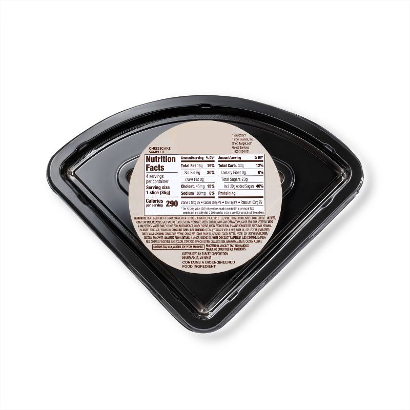 Cheesecake Sampler - 12oz/4ct - Favorite Day™