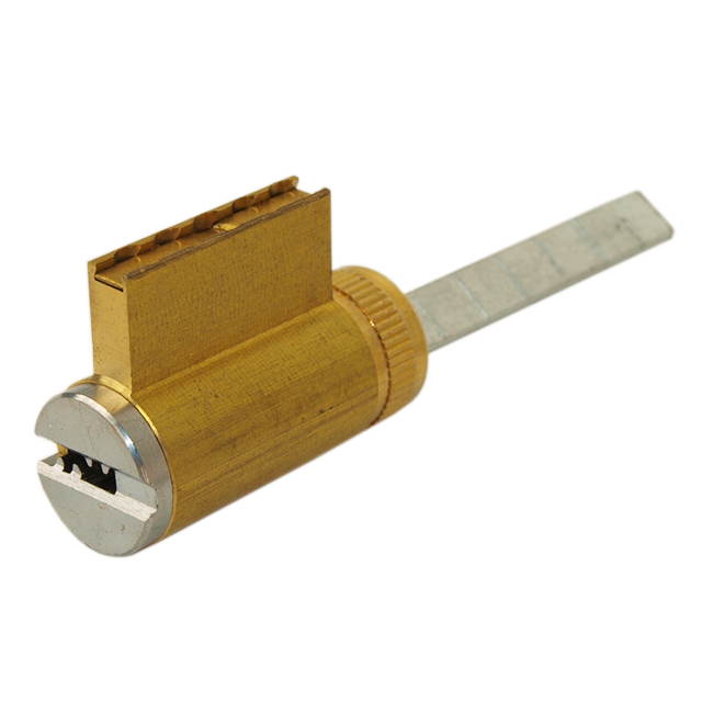 Super Lock (Like Mul-t-lock KIKSH, KIKARM, KIDSH), KIK Key In Knob & Deadbolt Cylinder Plug Schlage & Arrow Type, Satin Chrome US26D, For Knob & Lever Replacement, HIGH SECURITY, 006 KEYWAY
