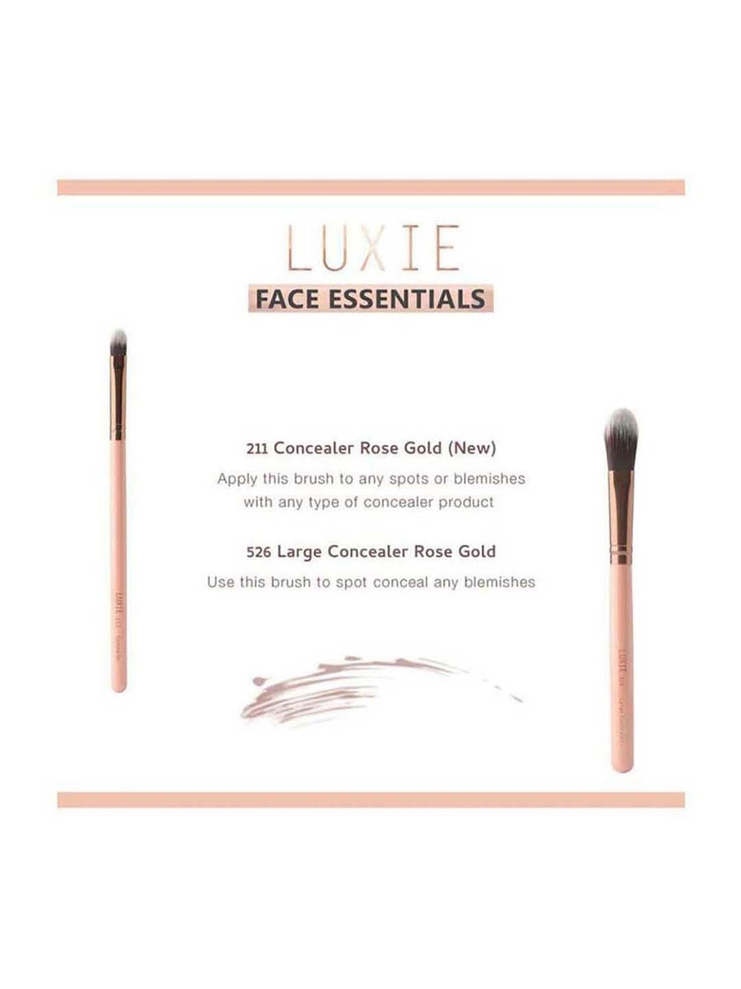 Luxie Rose Gold 526 Large Concealer Brush