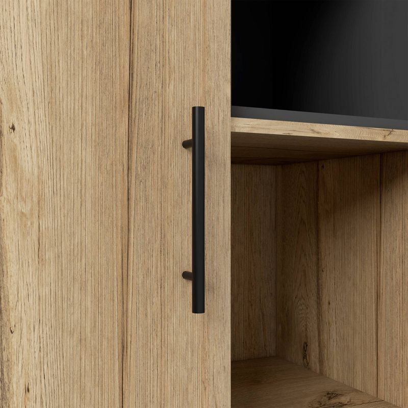 Wood 2 Door Storage Cabinet in White-Pemberly Row