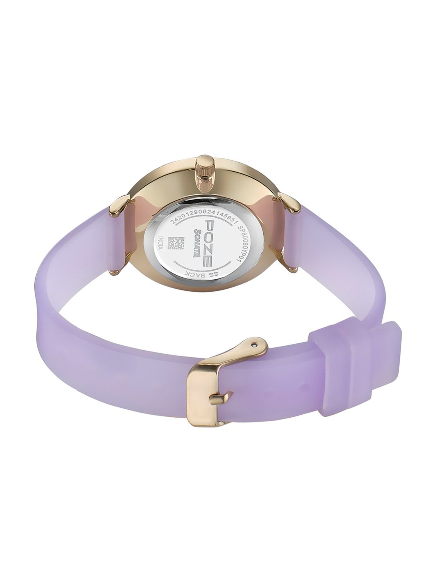 Sonata Poze 3.0 SP80090YP01W Analog Watch for Women