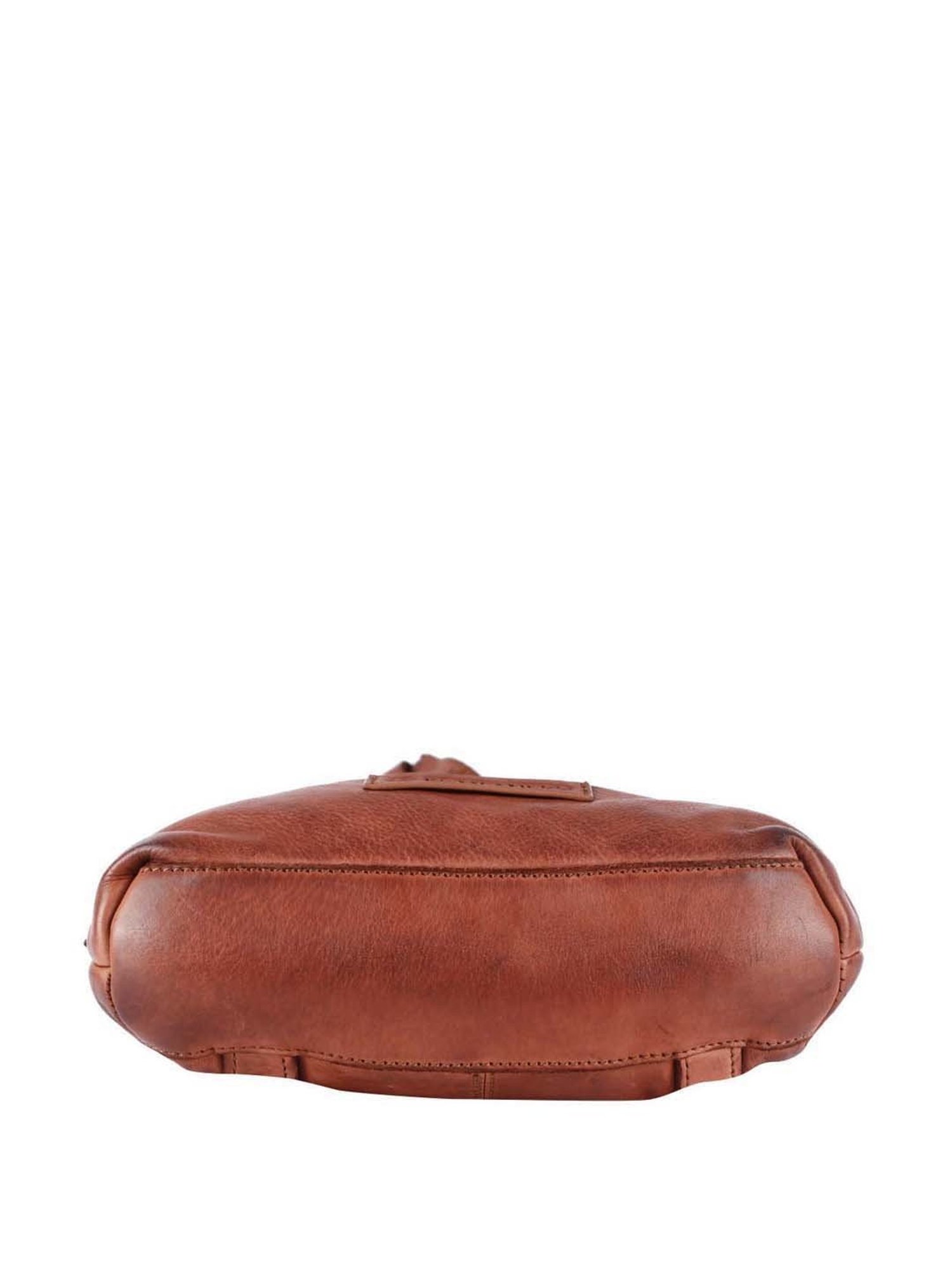 KOMPANERO Tan Leather Medium Backpack