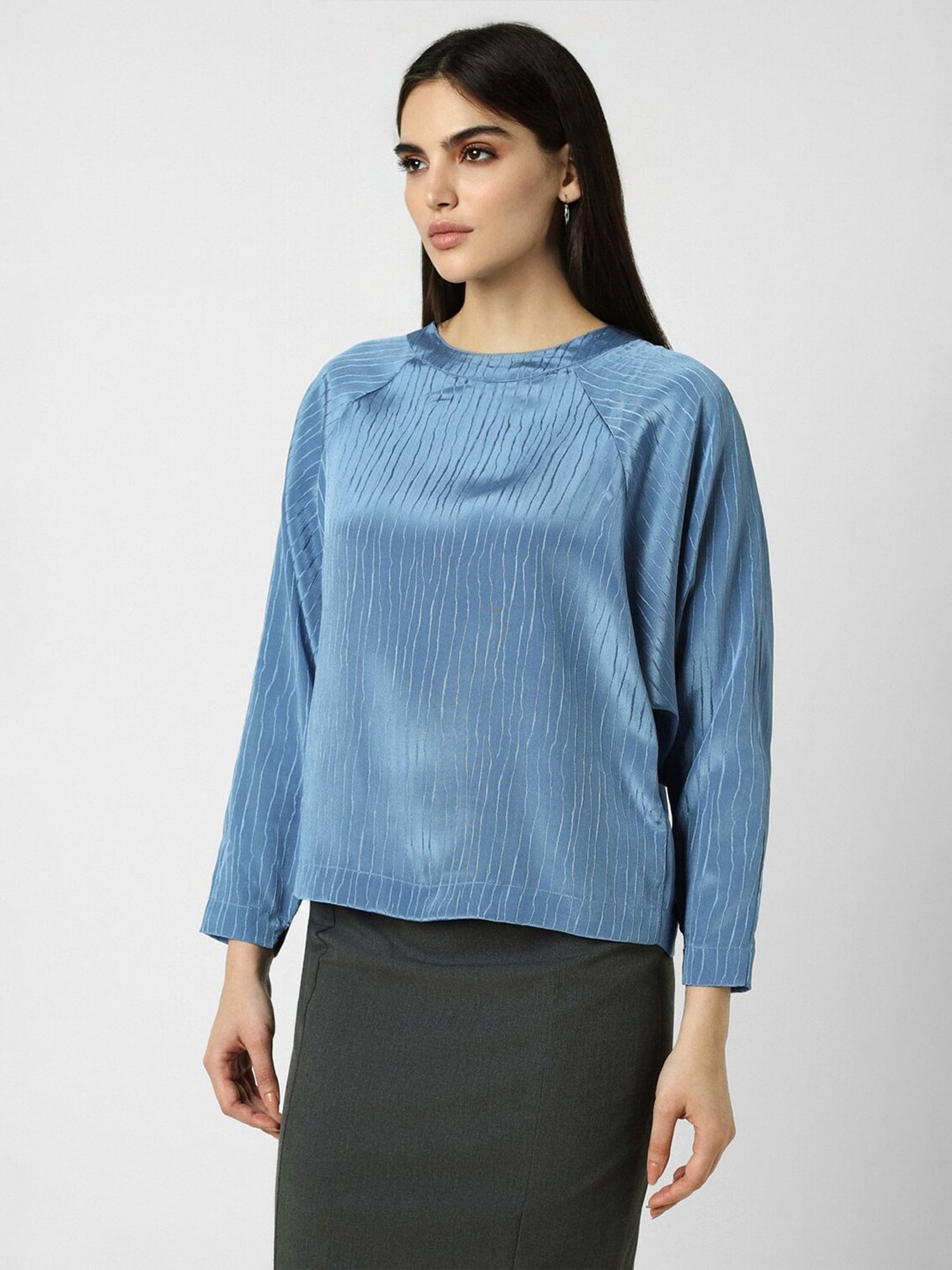 Van Heusen Blue Printed Top
