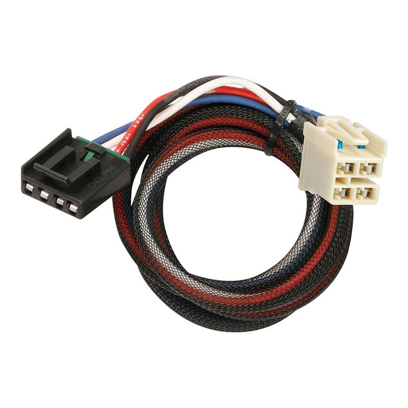 Reese 8507000 Trailer Brake Control Harness Wiring Adapter Kit for GM with 2 Plugs, Fits Select GMC, Chevrolet, and Cadillac Vehicles